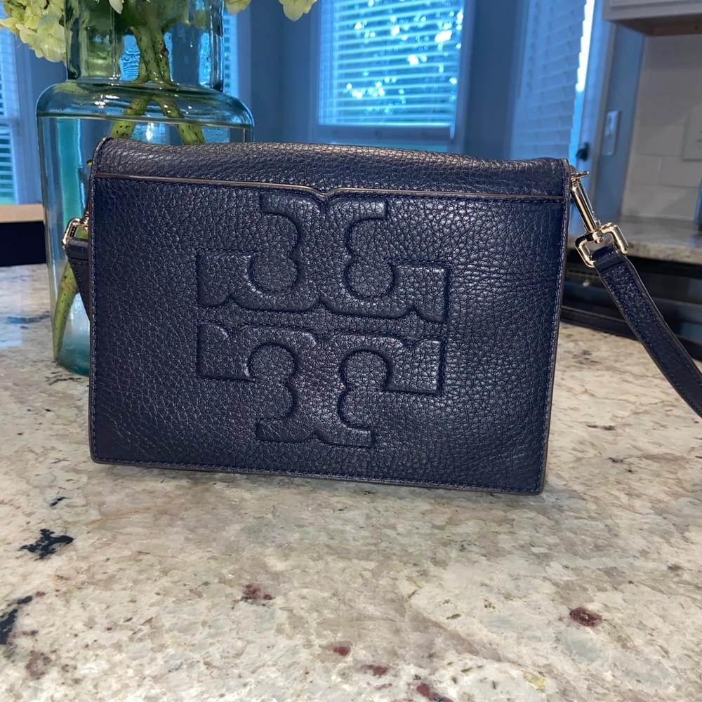 Navy Tory Burch Crossbody Bag